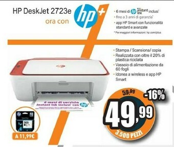 Unieuro Stampanti laser hp offerta