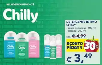 Esselunga Detergente intimo CHILLY offerta