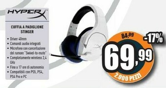 Unieuro Cuffie offerta