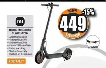Unieuro Monopattino offerta