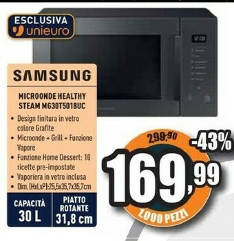 Unieuro Microonde offerta
