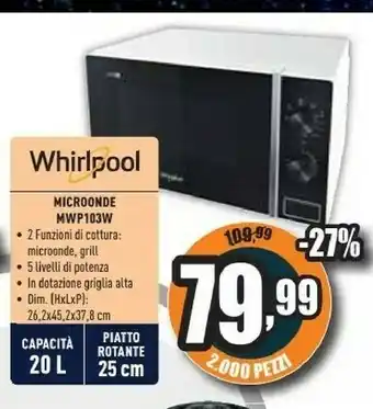 Unieuro Microonde offerta