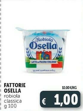 Deco Supermercati Robiola classica offerta