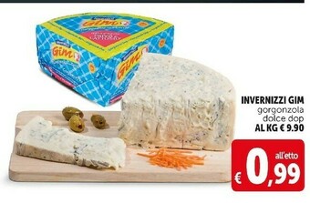Deco Supermercati Gim gorgonzola dolce dop offerta