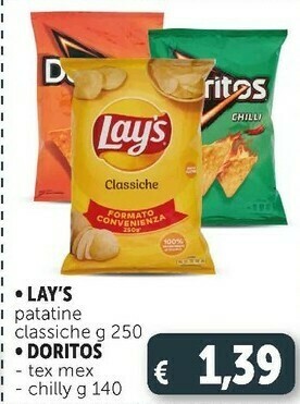 Deco Supermercati Patatine classiche offerta