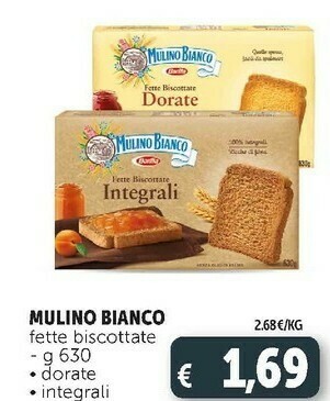 Deco Supermercati Fette biscottate integrali offerta