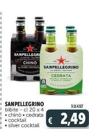 Bibite chino/ cedrata/ cocktail/ silver cocktail