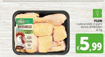 Deco Supermercati Rusticanello in parti senza antibiotici offerta