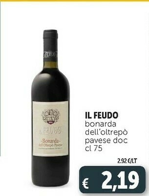 Deco Supermercati Il feudo bonarda dell'oltrepò pavese doc offerta