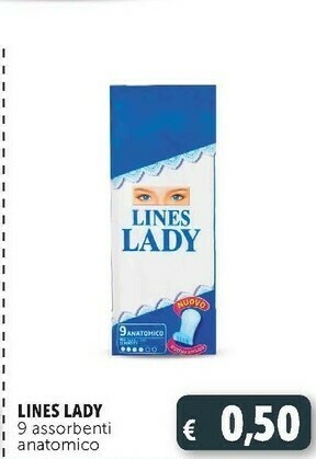 Deco Supermercati Assorbenti lady anatomico offerta
