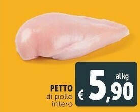 Deco Supermercati Petto di pollo intero offerta