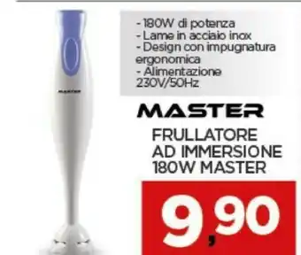 Interspar Master frullatore ad immersione 180w offerta