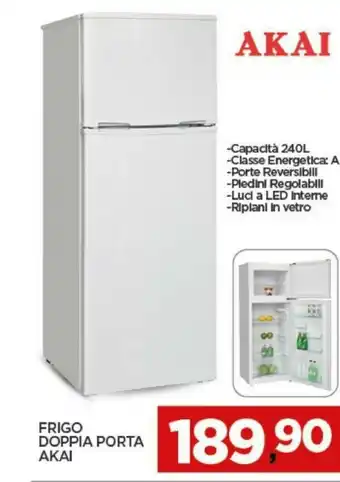 Interspar Frigo doppia porta - capacità 240l - classe energetica a+ offerta