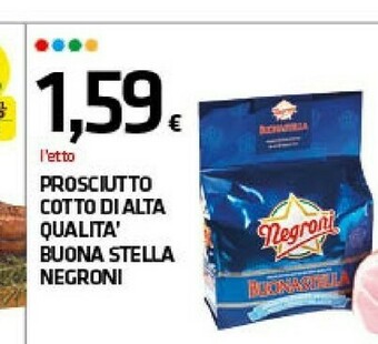 Superconti Prosciutto cotto offerta