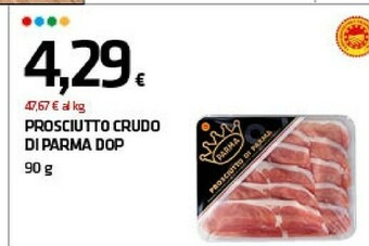 Superconti Prosciutto di parma offerta
