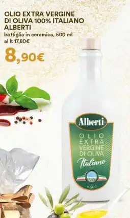 Coop Olio extra vergine di oliva 100% italiano ALBERTI offerta