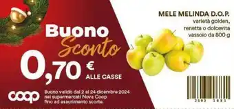 Coop Mele melinda d.o.p. offerta