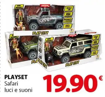 Famila Superstore PLAYSET Safari luci e suoni offerta