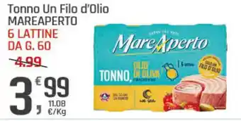 Supermercati Dok Tonno Un Filo d'Olio MAREAPERTO offerta