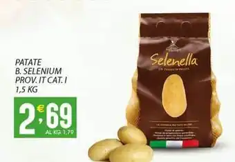 Sisa Patate b. selenium offerta