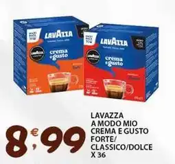 Sisa Lavazza a modo mio crema e gusto forte offerta