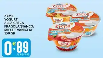 Sisa Zymil yogurt alla greca fragola offerta