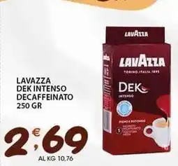 Sisa Lavazza dek intenso decaffeinato offerta