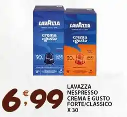 Sisa Lavazza nespresso crema e gusto forte offerta