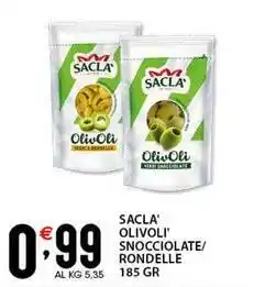 Sisa Sacla' olivoli snocciolate/ rondelle offerta