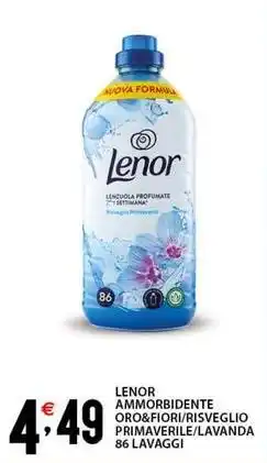 Sisa Lenor ammorbidente oro&fiori/risveglio primaverile/lavanda offerta