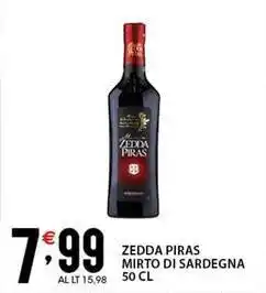 Sisa Zedda piras mirto di sardegna offerta