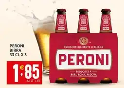 Sisa Peroni birra offerta