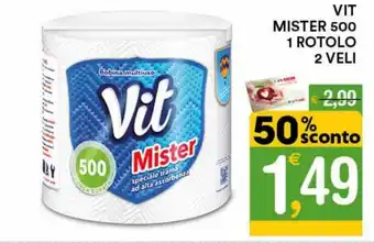 Vit Mister 500 1 rotolo 2 veli