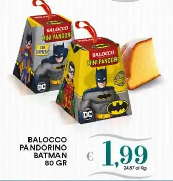 Gecop Balocco Pandorino Batman 80gr offerta