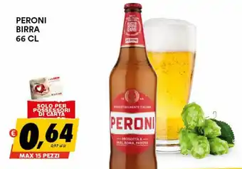 Gecop Peroni Birra 66cl offerta