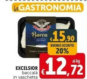Deco Supermercati Baccalà in vaschetta offerta