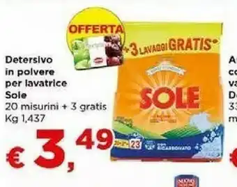 Detersivo in polvere