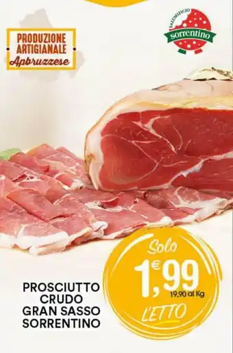 Gecop Prosciutto Crudo Gran Sasso Sorrentino offerta