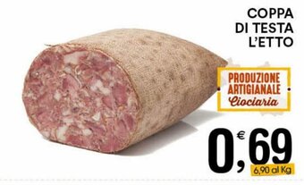 Coppa di Testa l'etto