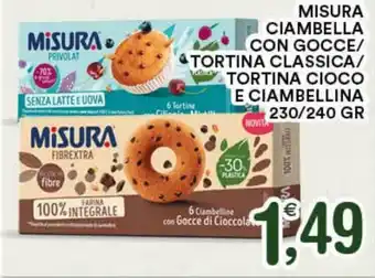 Gecop Misura Ciambella con Gocce/Tortina Classica/Tortina Cioco e Ciambellina 230/240gr offerta