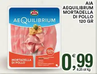 Gecop Aia AeQuilibrium Mortadella di pollo 120gr offerta