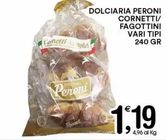 Gecop Peroni Dolciaria Cornetti/Fagottini vari tipi 240gr offerta