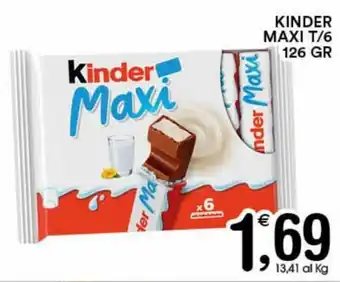 Kinder Maxi T/6 126gr