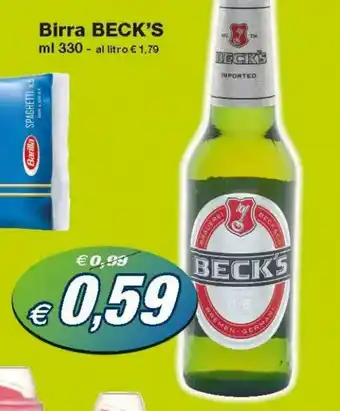 Prix Quality Beck's Birra 330ml offerta