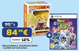 Euronics Dragonball sparking zero + super sayan goku offerta