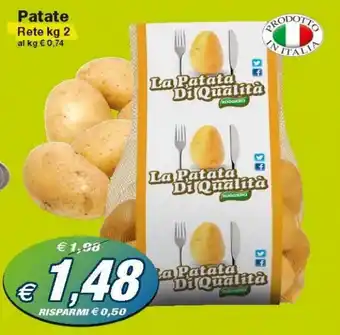 Prix Quality Patate 2kg offerta
