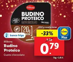 Lidl Milbona Budino Proteico offerta