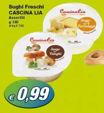 Cascina Lia Sughi Freschi 130g