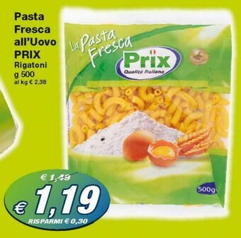 Prix Quality Prix Pasta Fresca all'Uovo 500g offerta