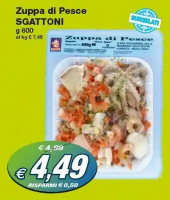 Prix Quality Sgattoni Zuppa di Pesce 600g offerta